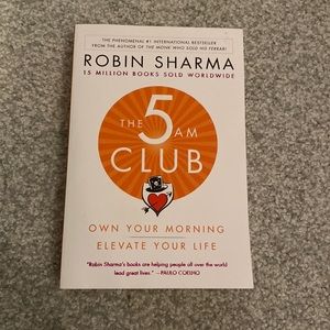 5/$20 The 5 am Club by Robin Sharma